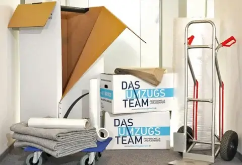 Umzug Zusatzleistungen: Verpackungsmaterial und Umzugskartons