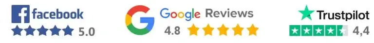 Social Proof - Bewertungen Facebook, Google, Trustpilot